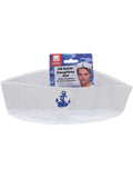 US Sailor Doughboy Hat, White Dress Loud