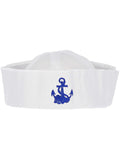 US Sailor Doughboy Hat, White Dress Loud