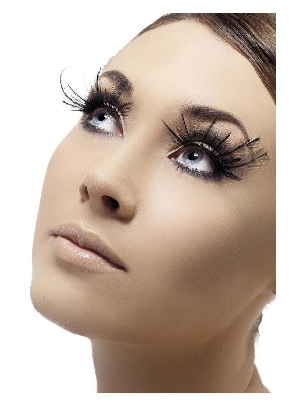 Eyelashes, Black Dress Loud