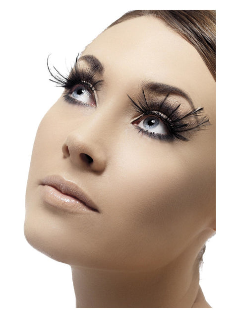 Eyelashes, Black Dress Loud