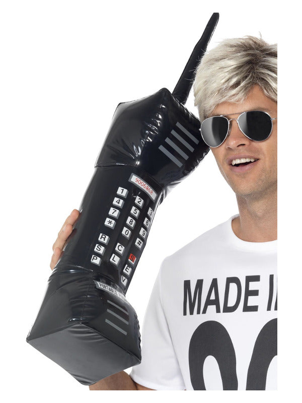 Inflatable Retro Mobile Phone, Black Dress Loud