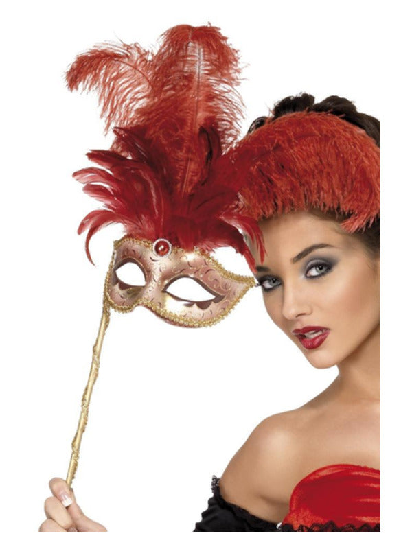 Baroque Fantasy Eyemask, Red Dress Loud