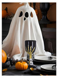 Gothic Wine Glass, Black Dress Loud