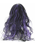Gothic Bride Wig, Purple Dress Loud