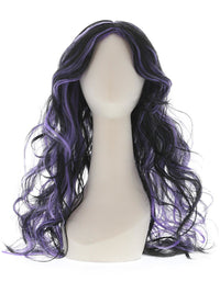 Gothic Bride Wig, Purple Dress Loud