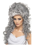 Medeia Witch Beehive Wig, Grey Dress Loud