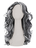 Gothic Bride Wig, Black & White Dress Loud