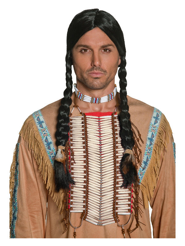 Native American Inspired Breastplate, Cream Dress Loud