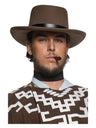 Authentic Western Wandering Gunman Hat, Brown
