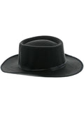 Authentic Western Gunslinger Hat, Black Dress Loud
