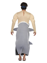 Man-Eating Shark Costume, Grey Dress Loud