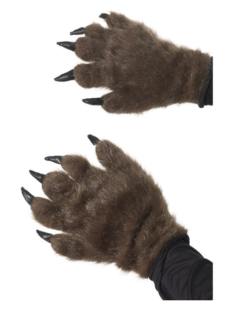 Hairy Monster/Animal Hands, Brown Dress Loud