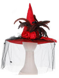 Witch Hat, Deep Red Dress Loud