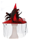 Witch Hat, Deep Red Dress Loud