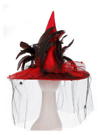Witch Hat, Deep Red Dress Loud