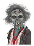 Decaying Zombie Mask, Grey Dress Loud