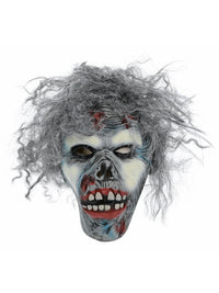 Decaying Zombie Mask, Grey Dress Loud