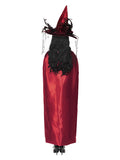 Reversible Cape, Red & Black Dress Loud