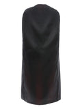 Reversible Cape, Red & Black Dress Loud