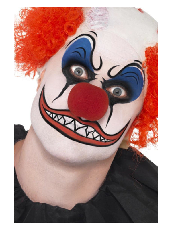 Smiffys Make-Up FX, Clown Kit, Multi-Coloured Dress Loud