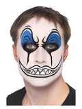 Smiffys Make-Up FX, Clown Kit, Multi-Coloured Dress Loud