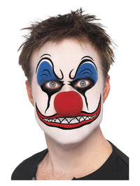 Smiffys Make-Up FX, Clown Kit, Multi-Coloured Dress Loud