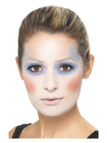 Smiffys Make-Up FX, Clown Kit, Multi-Coloured Dress Loud