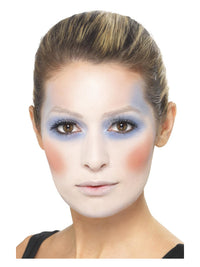 Smiffys Make-Up FX, Clown Kit, Multi-Coloured Dress Loud