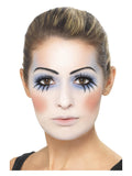 Smiffys Make-Up FX, Clown Kit, Multi-Coloured Dress Loud