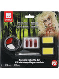 Smiffys Make-Up FX, Zombie Kit, Red Dress Loud