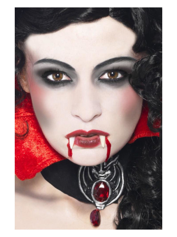 Smiffys Make-Up FX, Vampire Kit, White & Red Dress Loud
