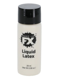 Smiffys Make-Up FX, Liquid Latex, 1 oz, White Dress Loud