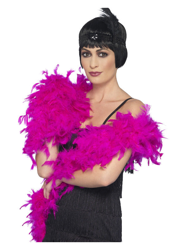 Deluxe Boa, Fuchsia Dress Loud