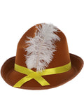 Bavarian Hat, Brown Dress Loud