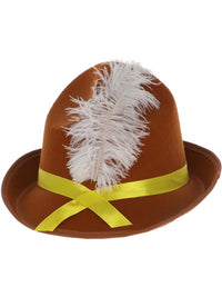 Bavarian Hat, Brown Dress Loud