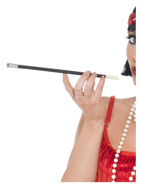20s Style Cigarette Holder, Black Dress Loud