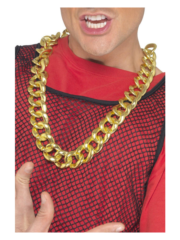 Chunky Necklace, Gold Dress Loud