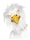 Eagle Mask, Full Overhead, White