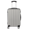3 Pcs Suitcase Lightweight ABS Carry-on Hand Luggage 4 Spinner Wheels Trolley Case Dress Loud