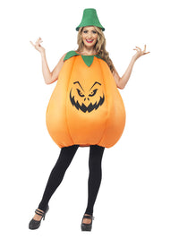 Pumpkin Costume, Orange Dress Loud