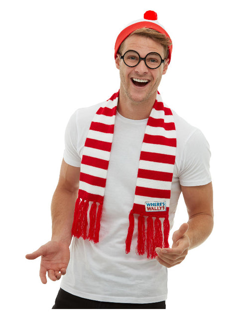 Where's Wally? Kit, Red & White Dress Loud