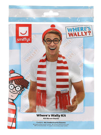 Where's Wally? Kit, Red & White Dress Loud
