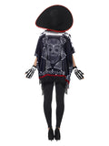 Day of the Dead Bandit Costume, Black & White Dress Loud
