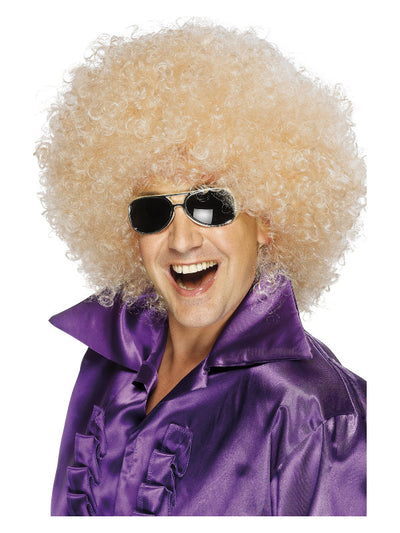 Afro Wig, Mega-Huge, Blonde Dress Loud