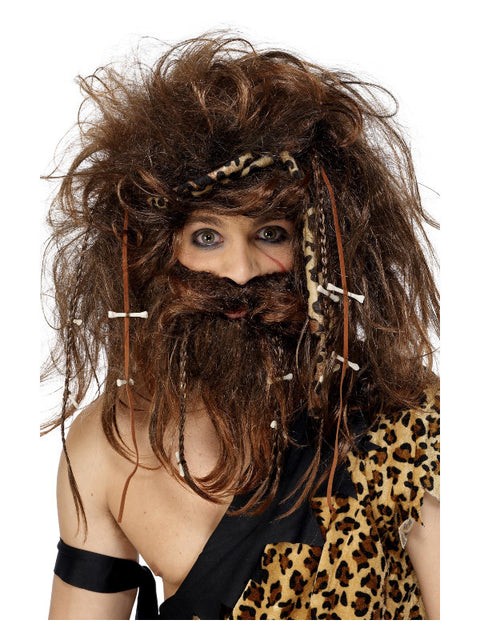 Crazy Caveman Set, Brown Dress Loud