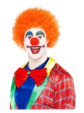 Crazy Clown Wig, Orange Dress Loud