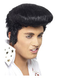 Elvis Deluxe Wig, Black Dress Loud
