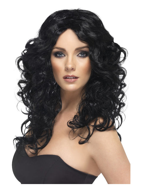 Glamour Wig, Black Dress Loud