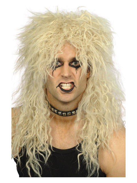 Hard Rocker Wig, Blonde Dress Loud