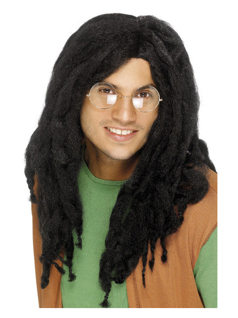 Dreadlock Wig, Black Dress Loud